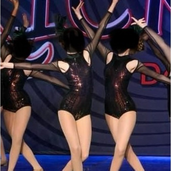 Two x dance costume - jazz/acro, Weissman, small adult & large child, $35/each - Picture 3 of 5